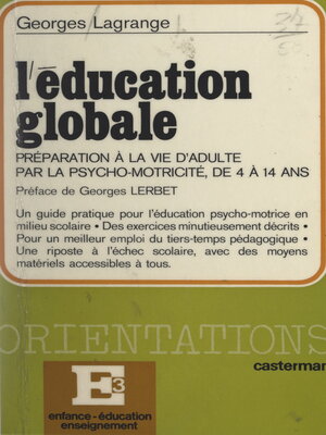 cover image of L'éducation globale